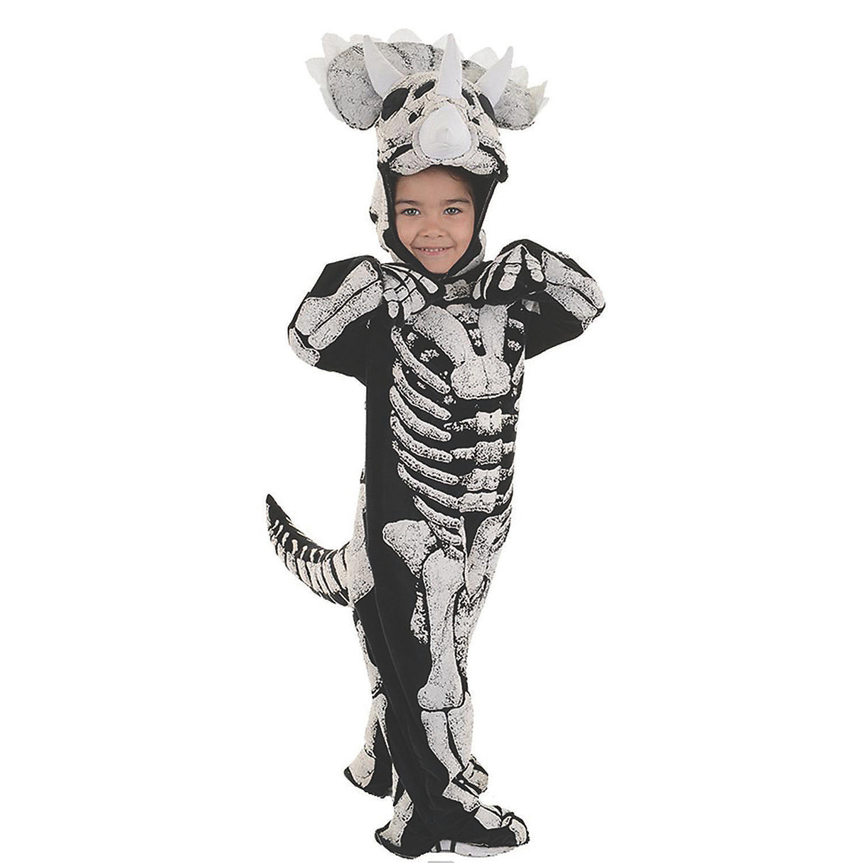 Adorable Toddler Triceratops Costume for Halloween Parties Family Events and Creative Play
