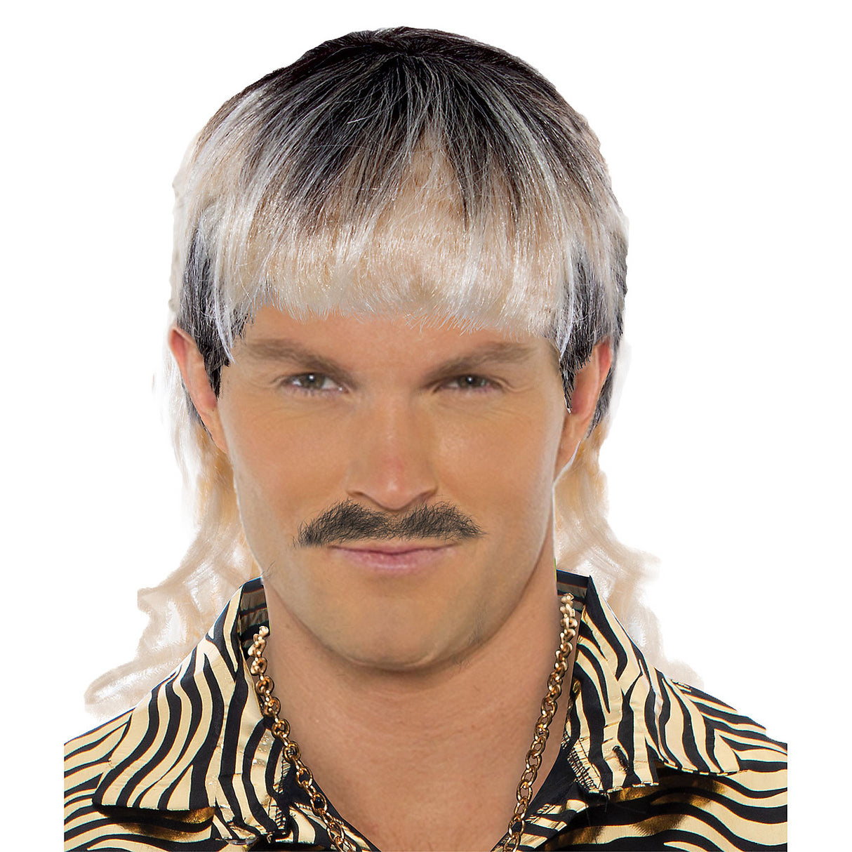 Mullet Wig Hombre Adult for Halloween Parties Costume Events and Retro Themed Celebrations