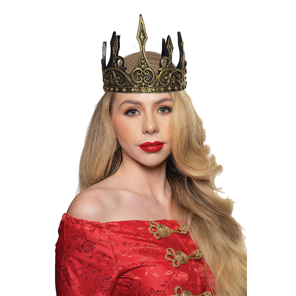 Elegant Adults Queen Crown Costume Accessory for Medieval Events Parties and Themed Gatherings