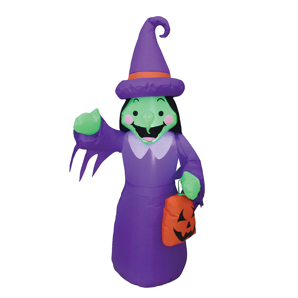 4 FT Inflatable Witch for Halloween Decor Indoor Outdoor Parties