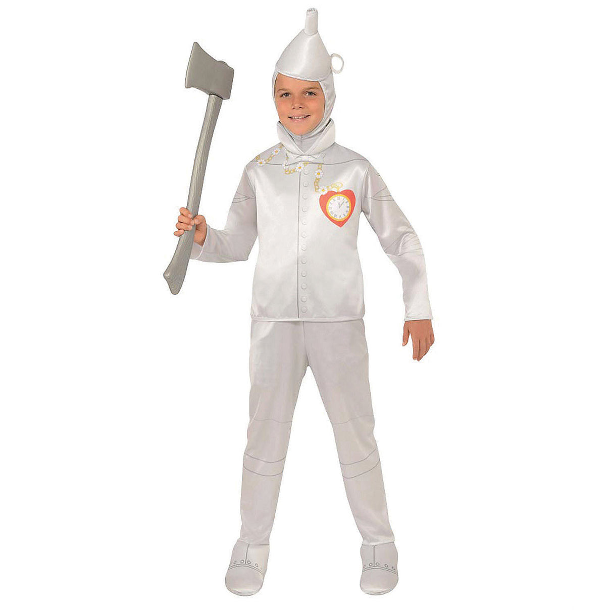 Wizard Of Oz Tin Man Costume for Kids Halloween Parties Dress Up Events and Themed Celebrations