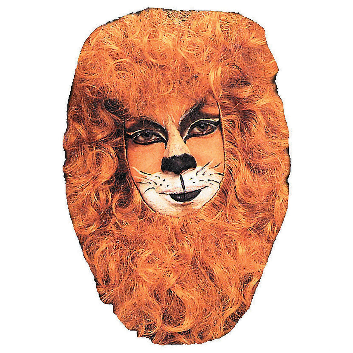 Premium Lion Hair Piece for Halloween Costumes Parties and Themed Celebrations
