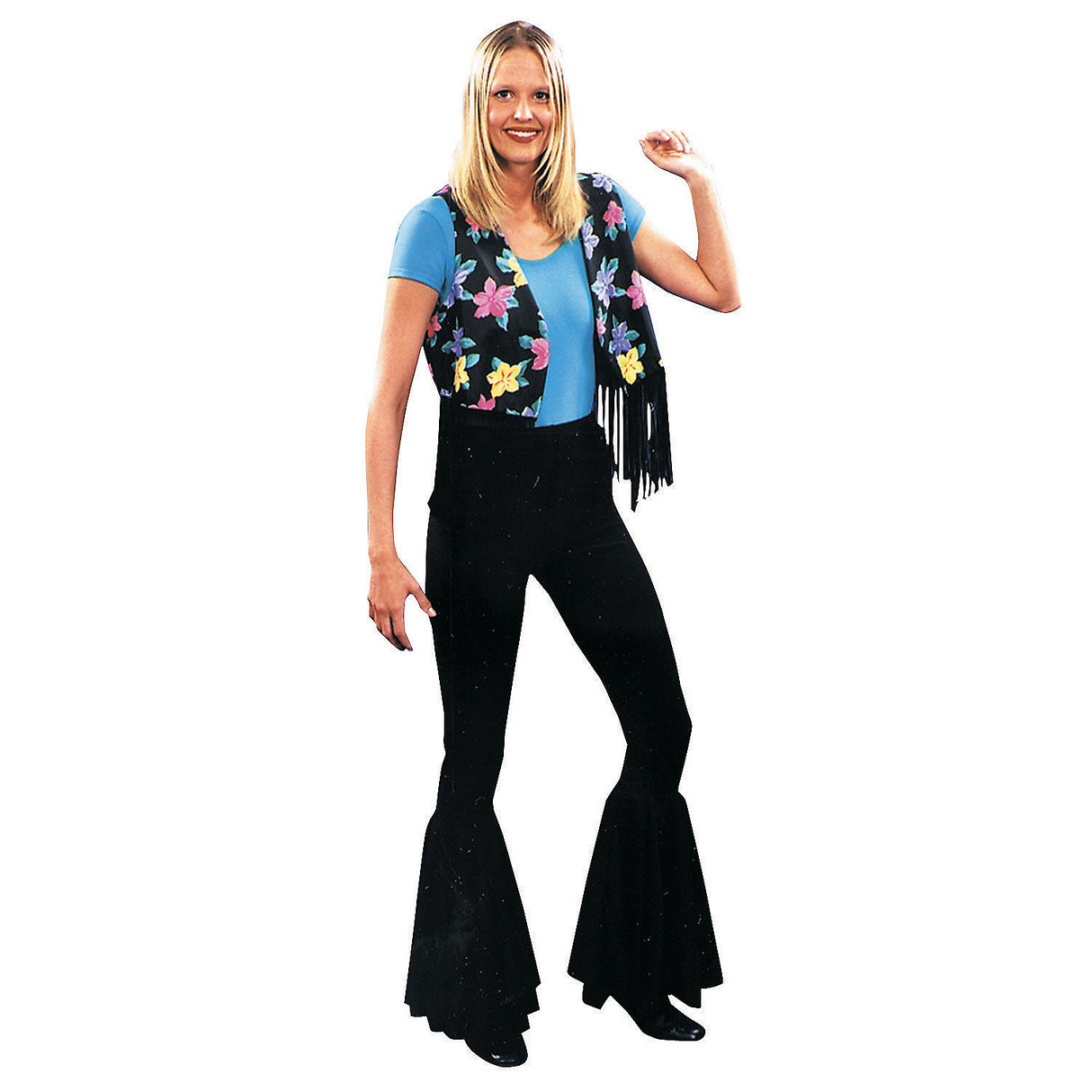 Retro 70s Bell Bottom Pants for Theme Parties Halloween Costumes and Disco Events
