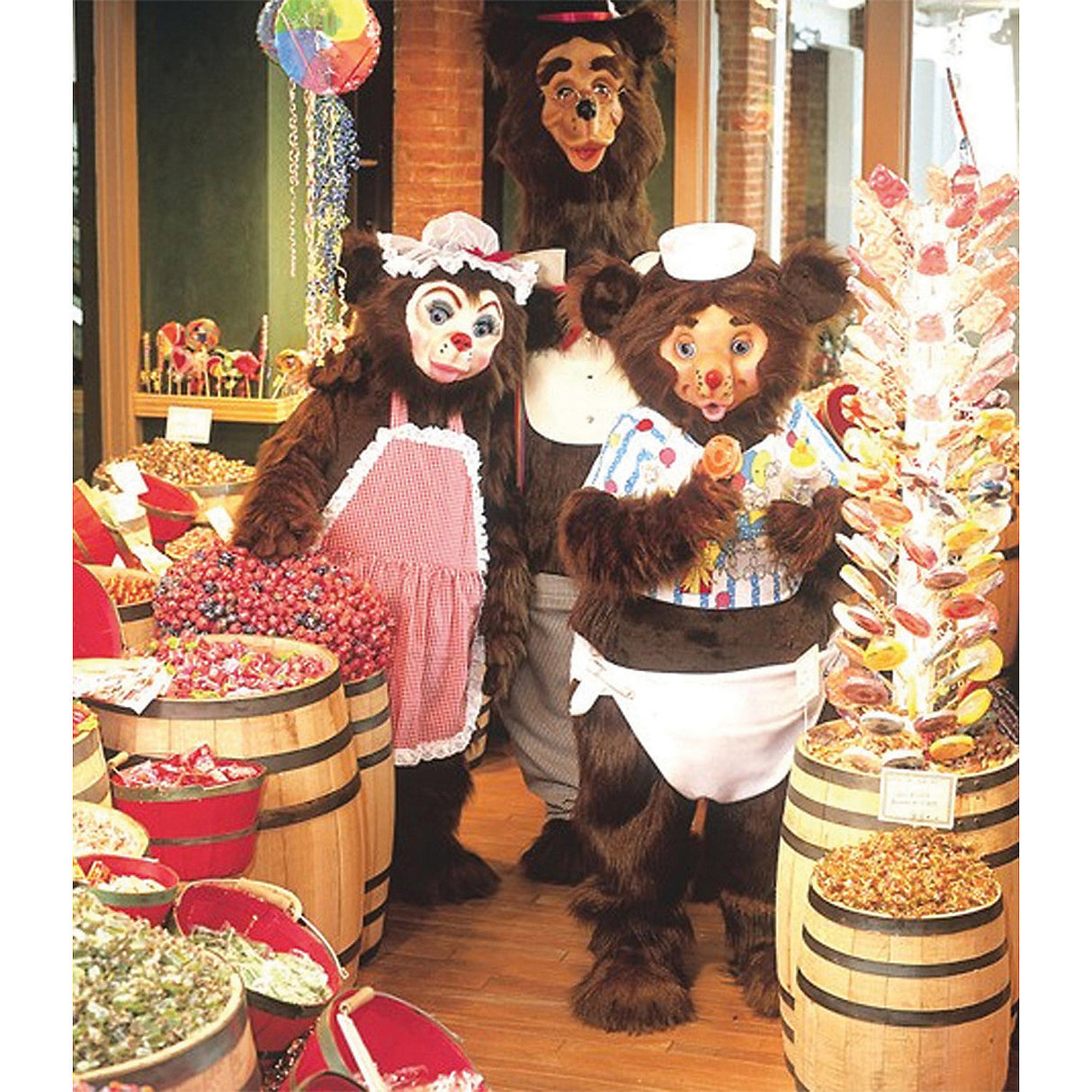 Adult Papa Bear Costume for Halloween Parties Trick-or-Treating and Festive Celebrations