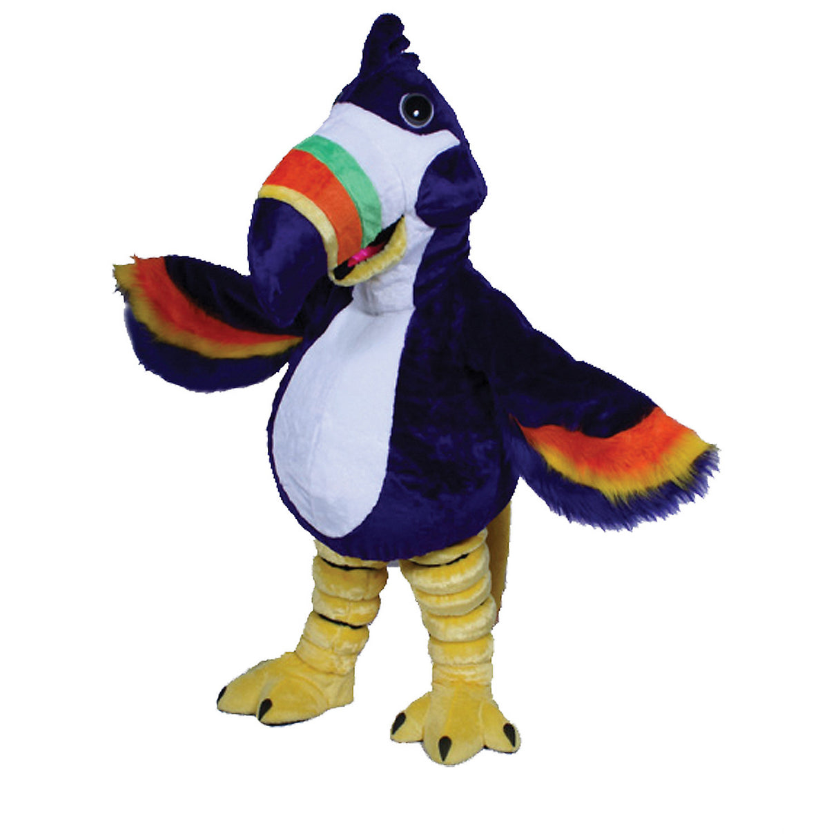 Colorful Adult Toucan Costume for Fundraisers Events Themed Parties and Mascot Appearances