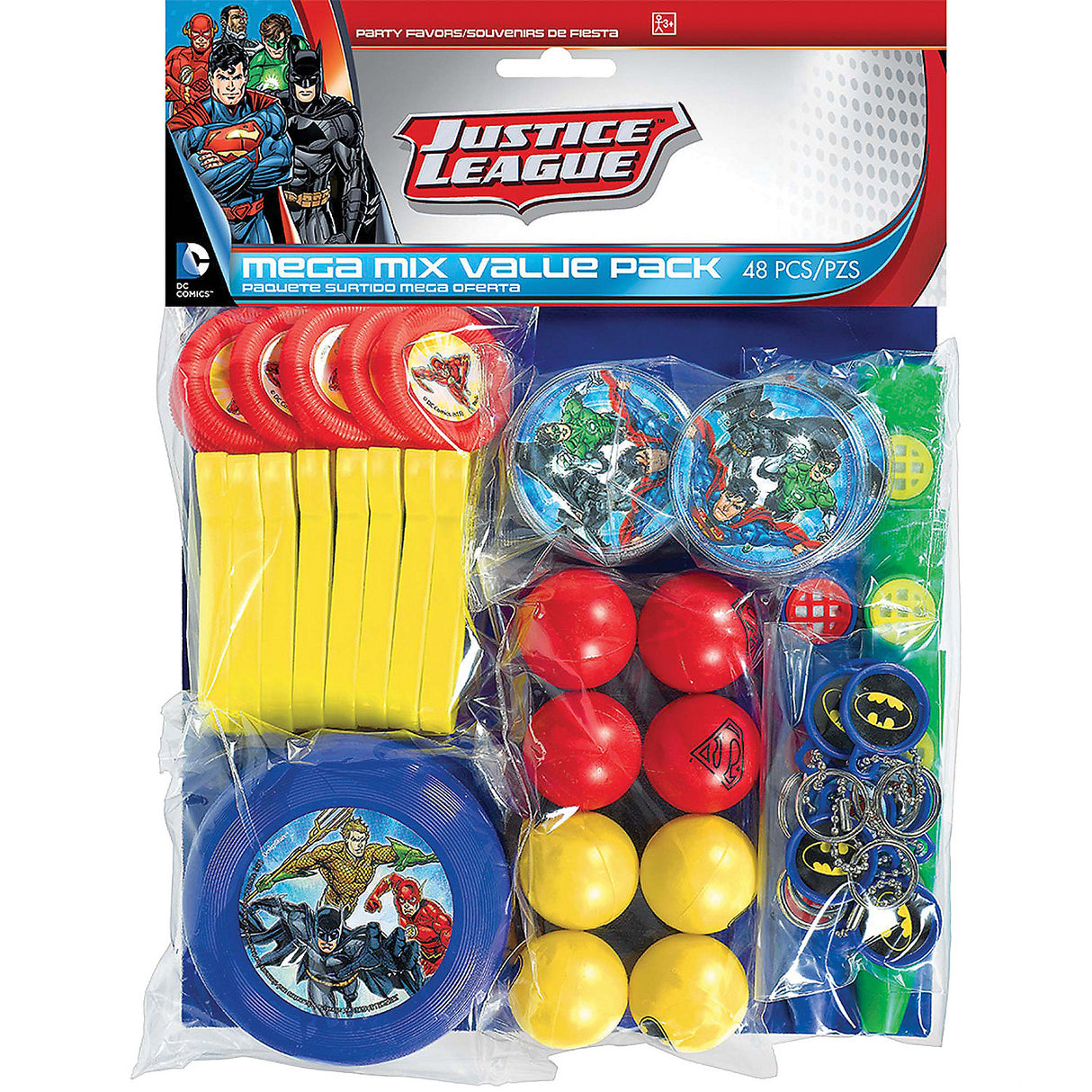 Justice League Value Pack for Superhero Birthdays Parties and Themed Celebrations