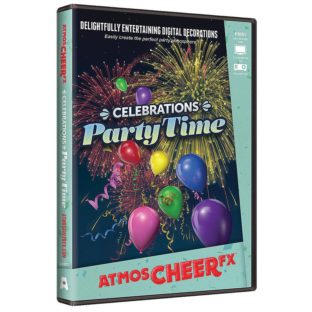 Delightful AtmosCHEERfx Celebrations DVD for Unforgettable Party Decorations and Background Music