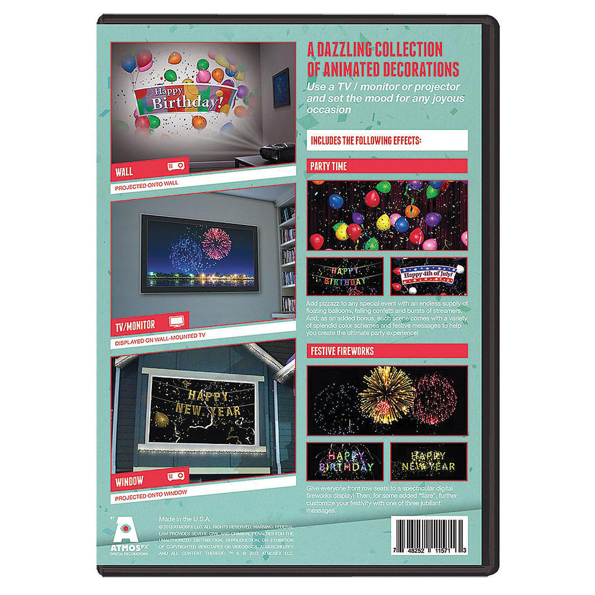 AtmosCHEERfx Celebrations DVD
