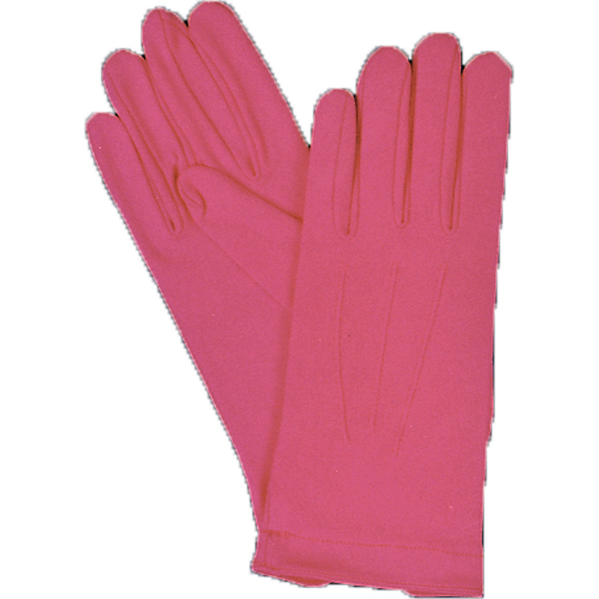 Stylish Hot Pink Gloves With Snap for Costume Accessories and Themed Events