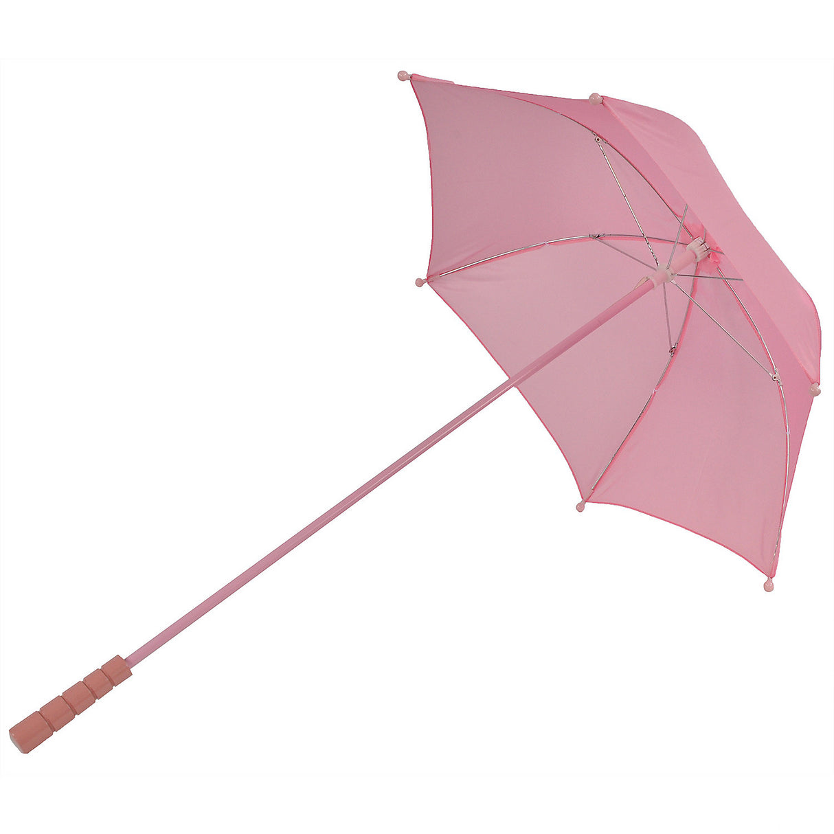 Nylon Pink Parasol for Themed Costume Parties and Creative DIY Ensembles
