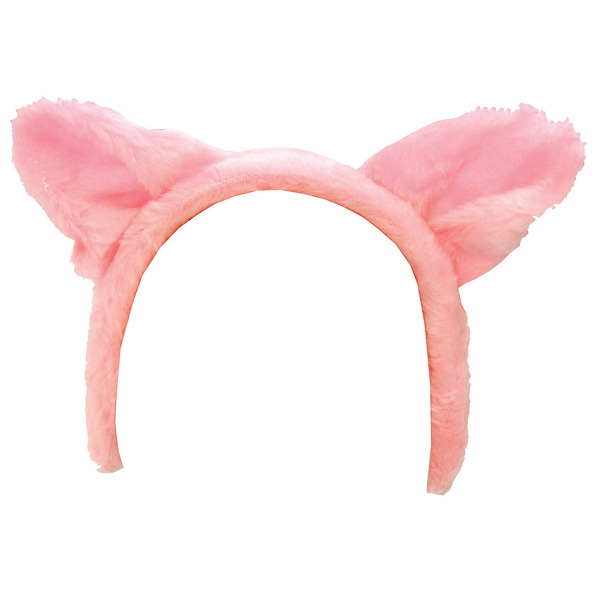 Fur Pig Ears on Headband for Animal Themed Costumes and Dress Up Events