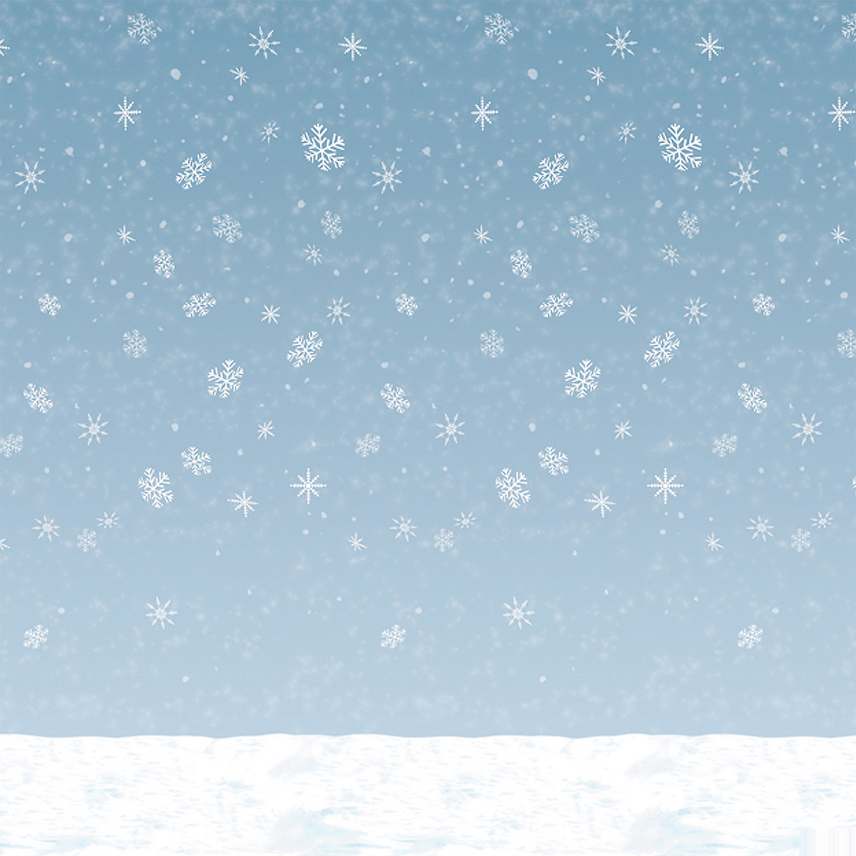 Insta-Theme Winter Sky Backdrop