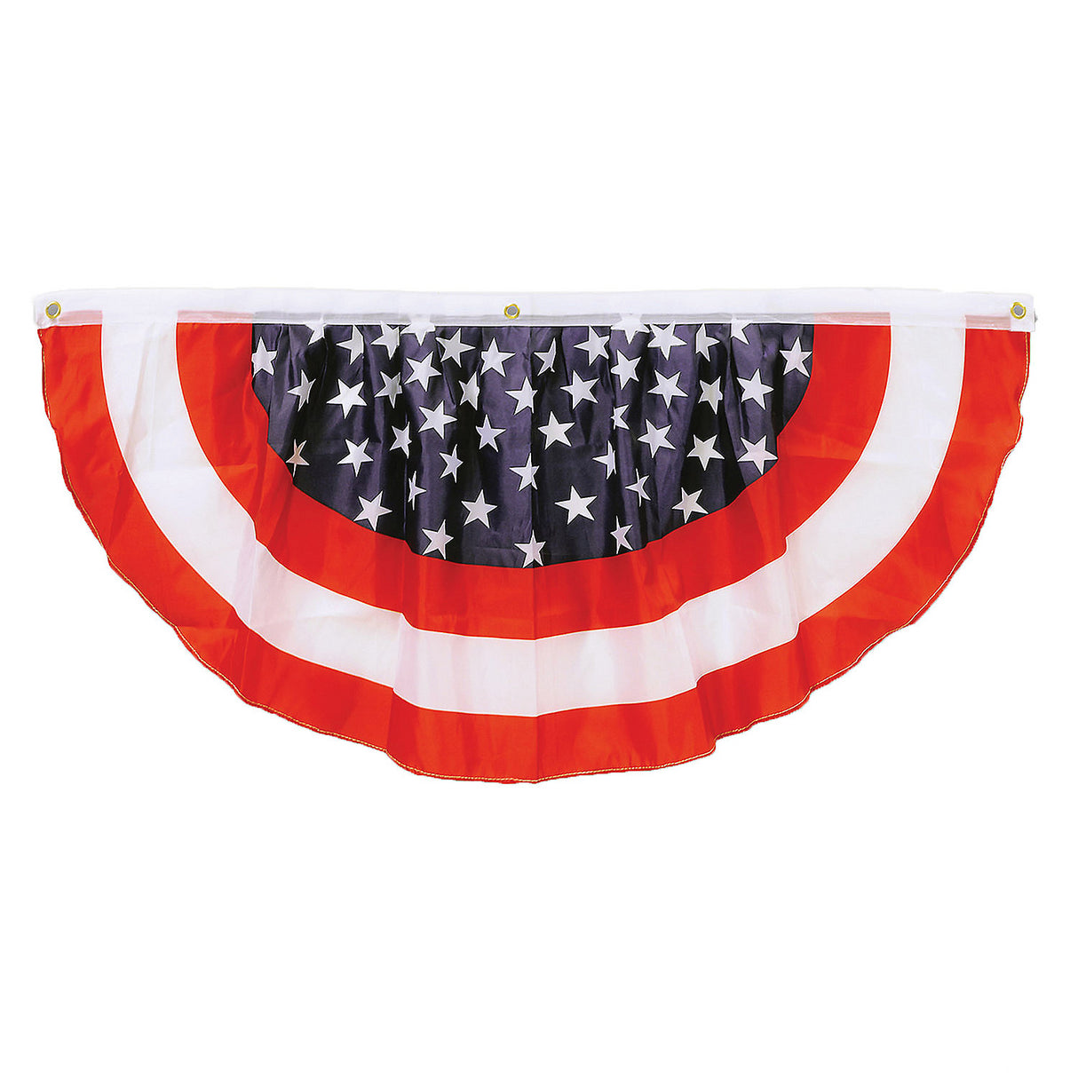 Stars Stripes Fabric Bunting for Patriotic Events July 4th Parties and Celebrations
