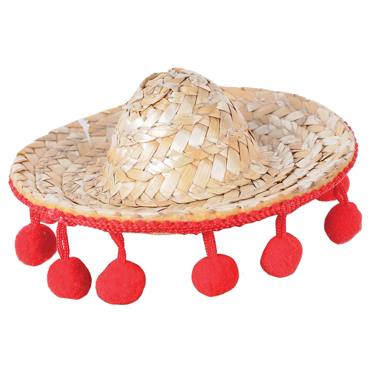 Colorful Sombrero Hair Clip for Fiesta Celebrations Cinco de Mayo and Birthday Parties