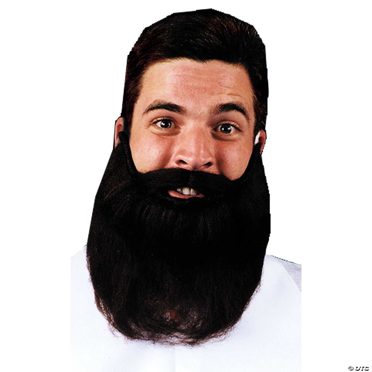 Premium 8 Inch Mustache and Beard for Halloween Costumes and Themed Parties