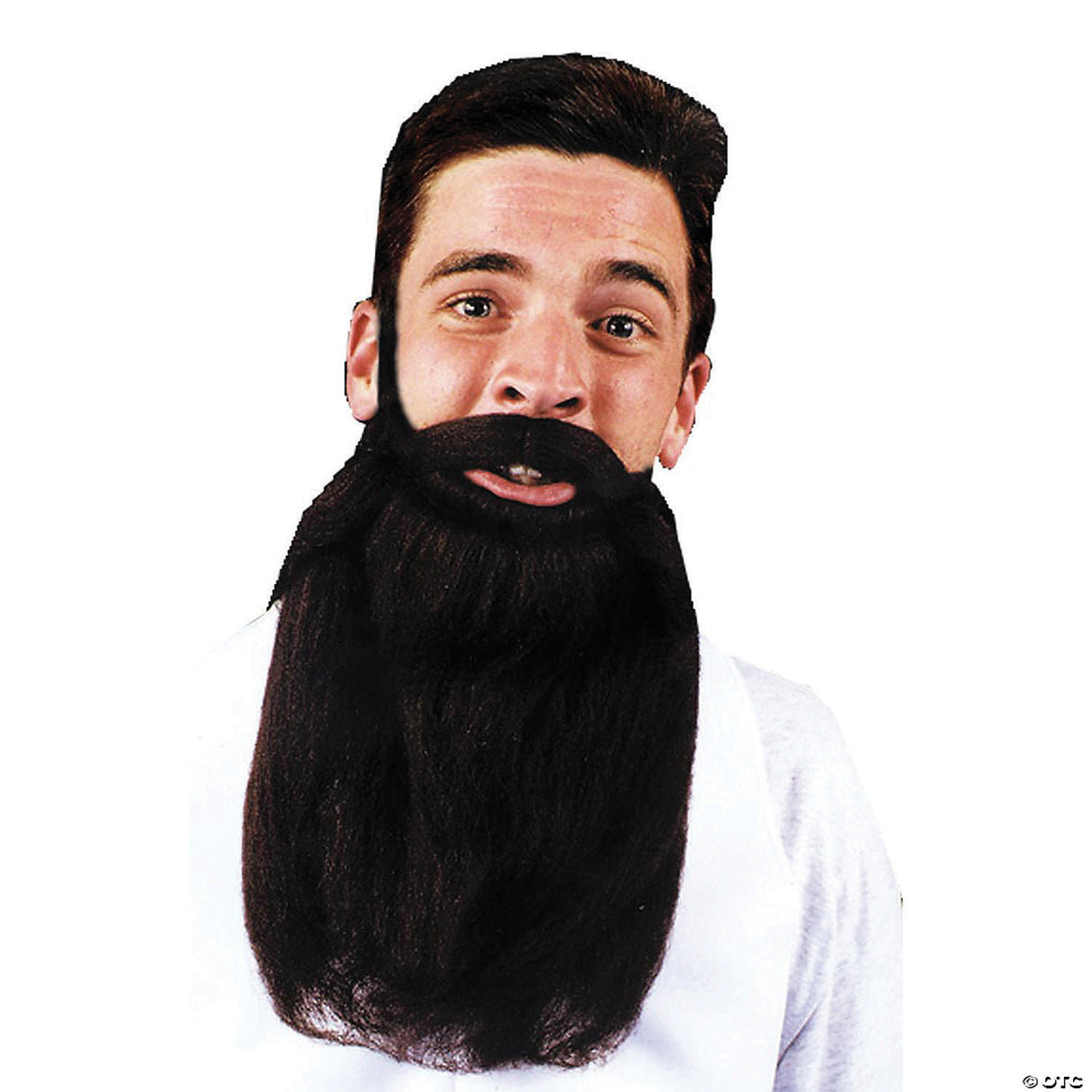 14 Inch Mustache and Beard for Halloween Costume Party and Theatrical Performances