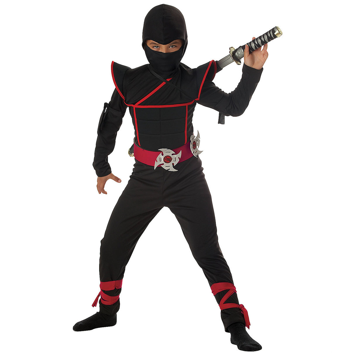 Stealth Ninja Child Costume for Halloween Trick or Treating and Imaginative Role Play Adventures