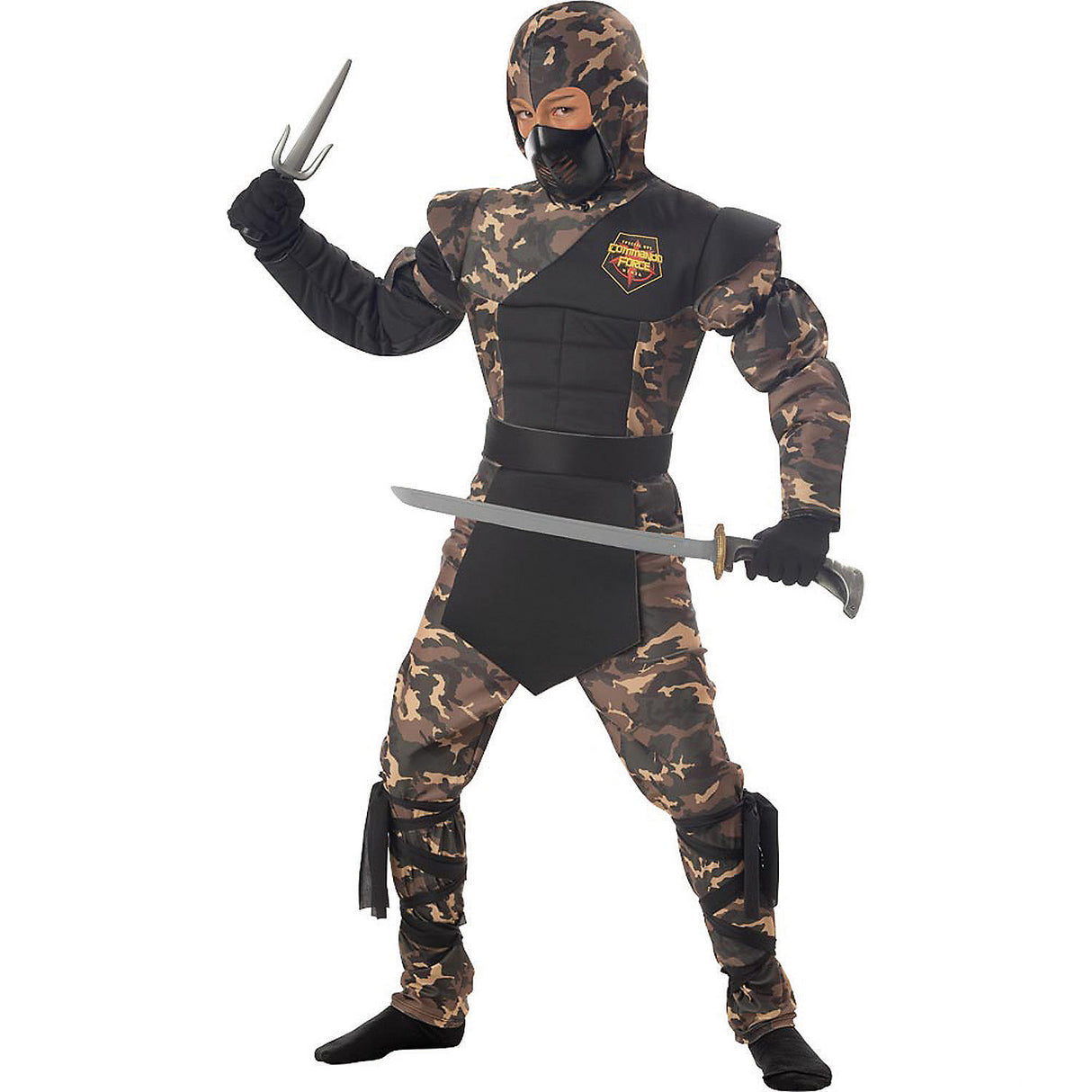 Creative Boy's Ninja Costume for Halloween Parties Adventures and Dress-Up Play
