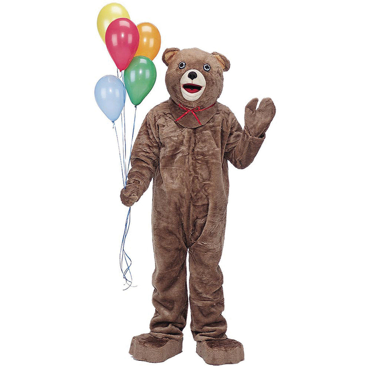 Complete Adult Teddy Bear Mascot Costume for Halloween Parties and Fun Costume Events