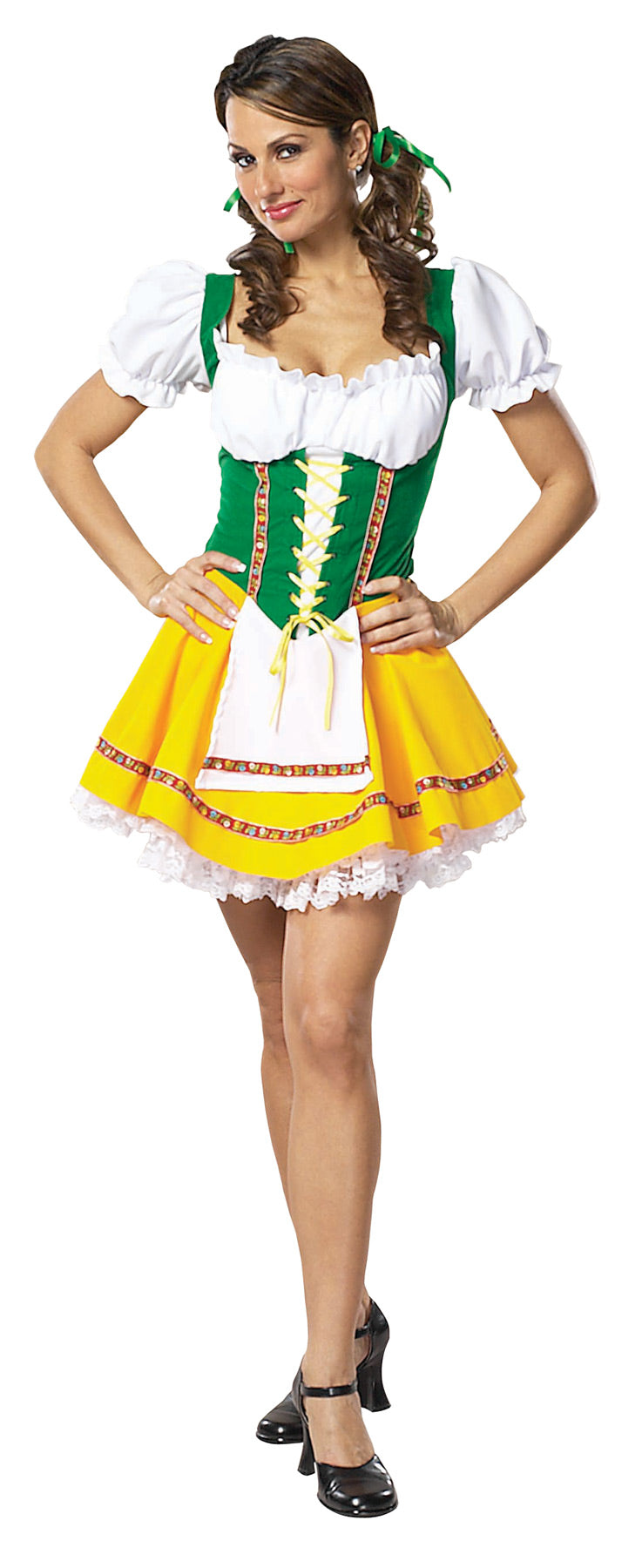 Beautiful Women's Beer Garden Costume for Oktoberfest Parties and Themed Events