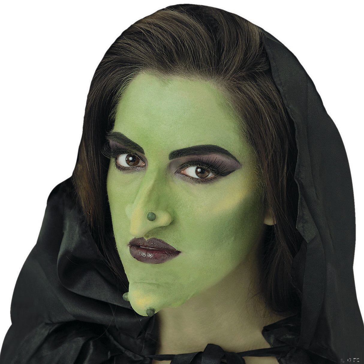 Witch Nose and Chin Set for Halloween Makeup and Costume Transformations