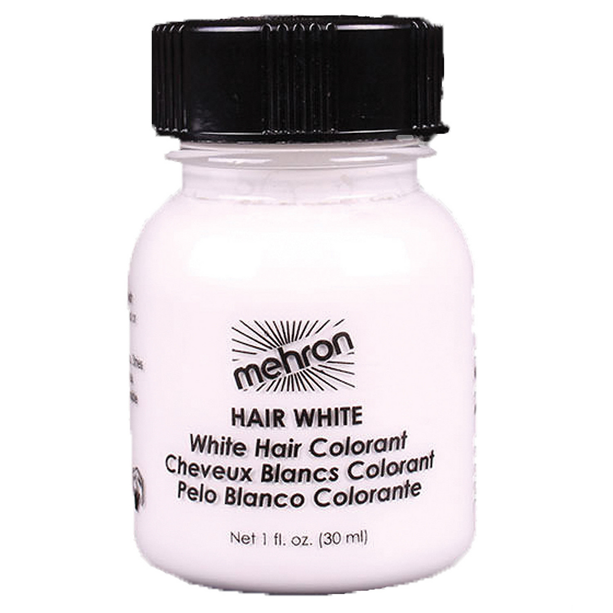 Mehron Hair White 1 oz.