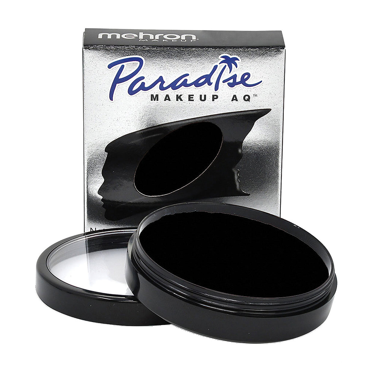 Premium Paradise Pro Black Makeup for Face Body Art and Theatrical Performance Events