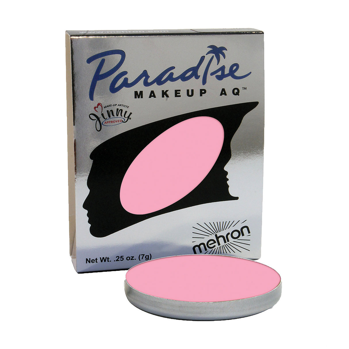 Premium Paradise Palet Refil Light Pink for Face Body Painting Makeup and Professional Artist Needs