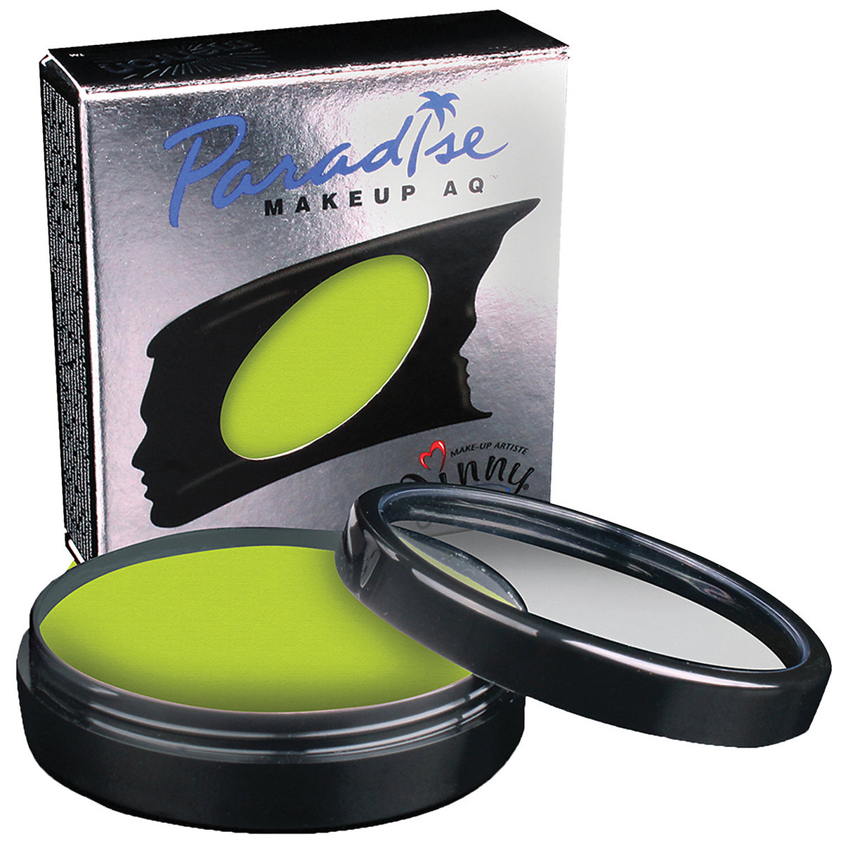 Premium Paradise Lime Water Based Face and Body Paint for Artists and Costume Makeup