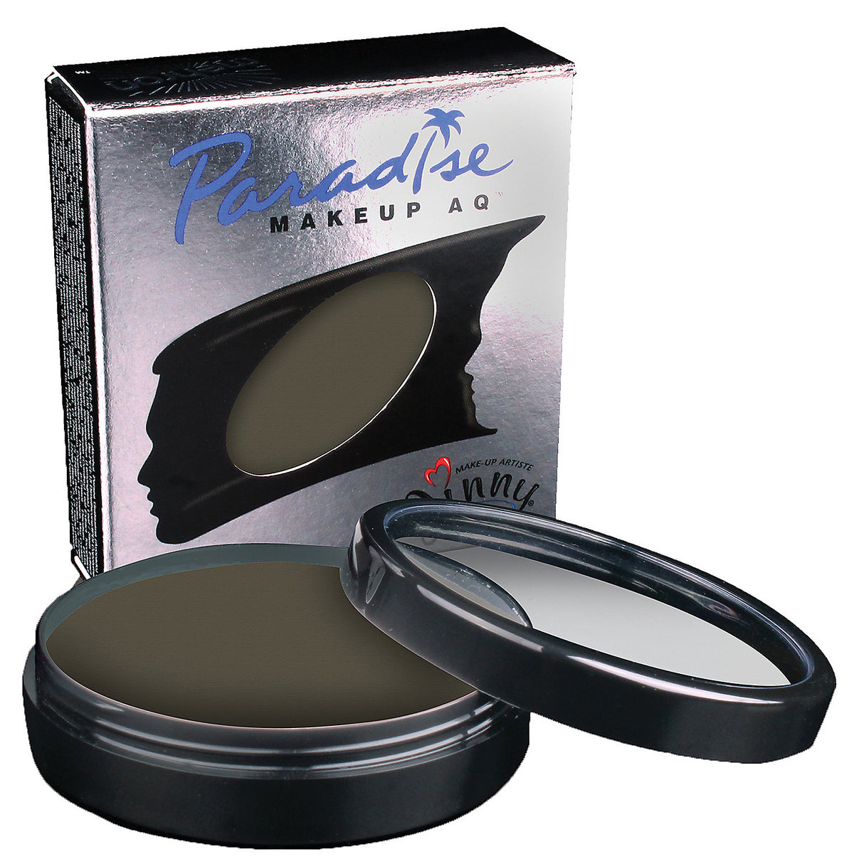 High Quality Water-Based Paradise Olive Face Paint for Professional Makeup and Creative Art