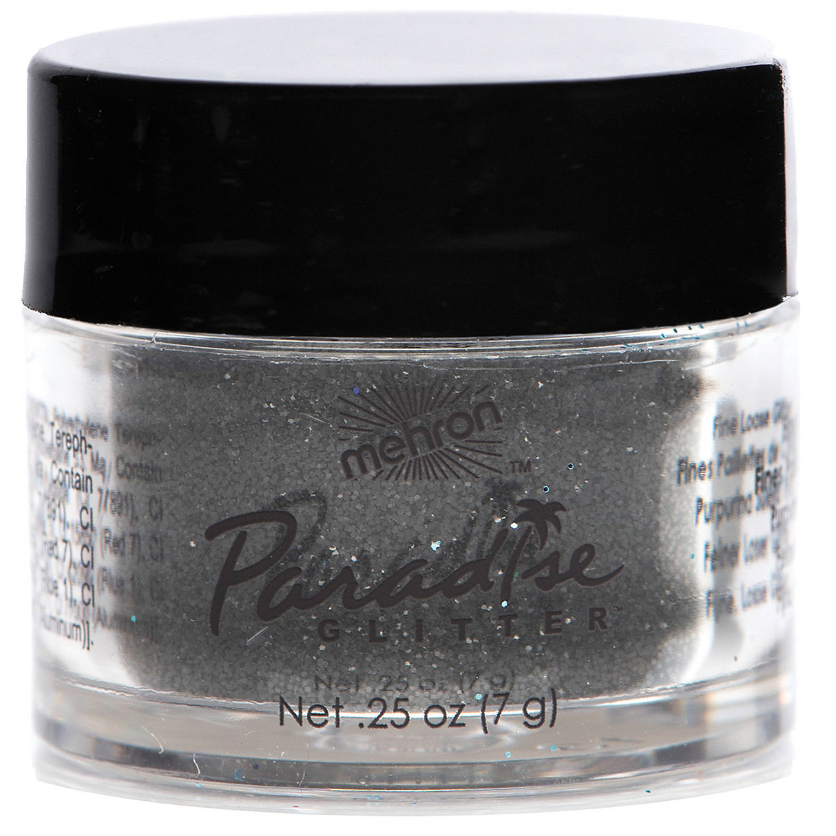 Premium Paradise Glitter Black for Makeup Artists and Designers Celebrating Creativity