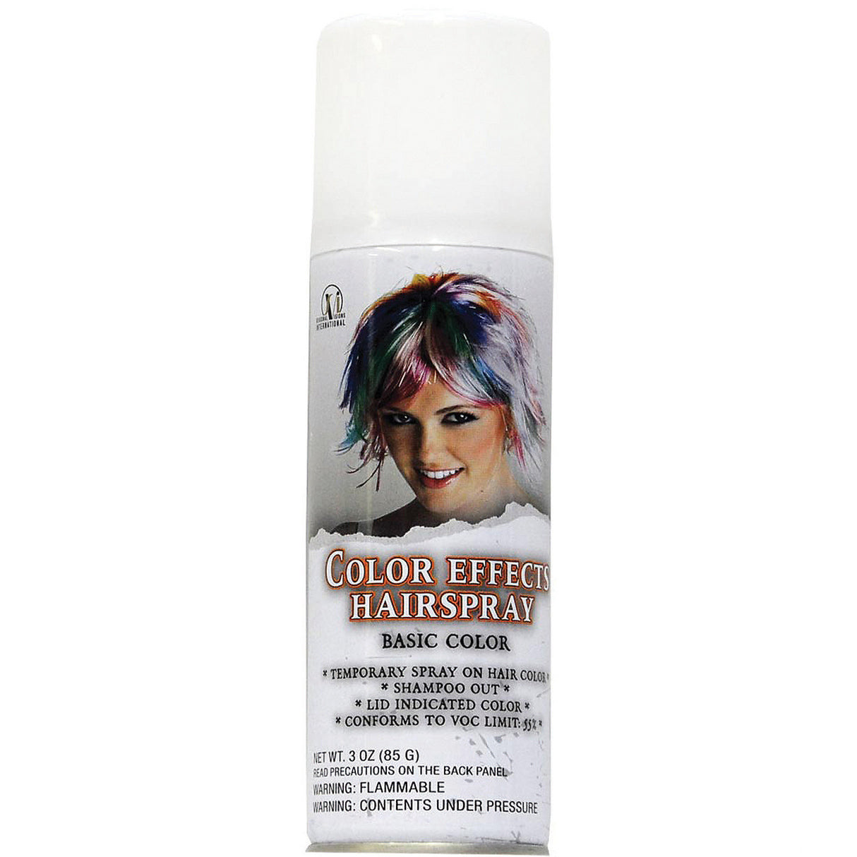 Temporary White Hair Spray for Halloween Costume Accessories and Fun Themed Events