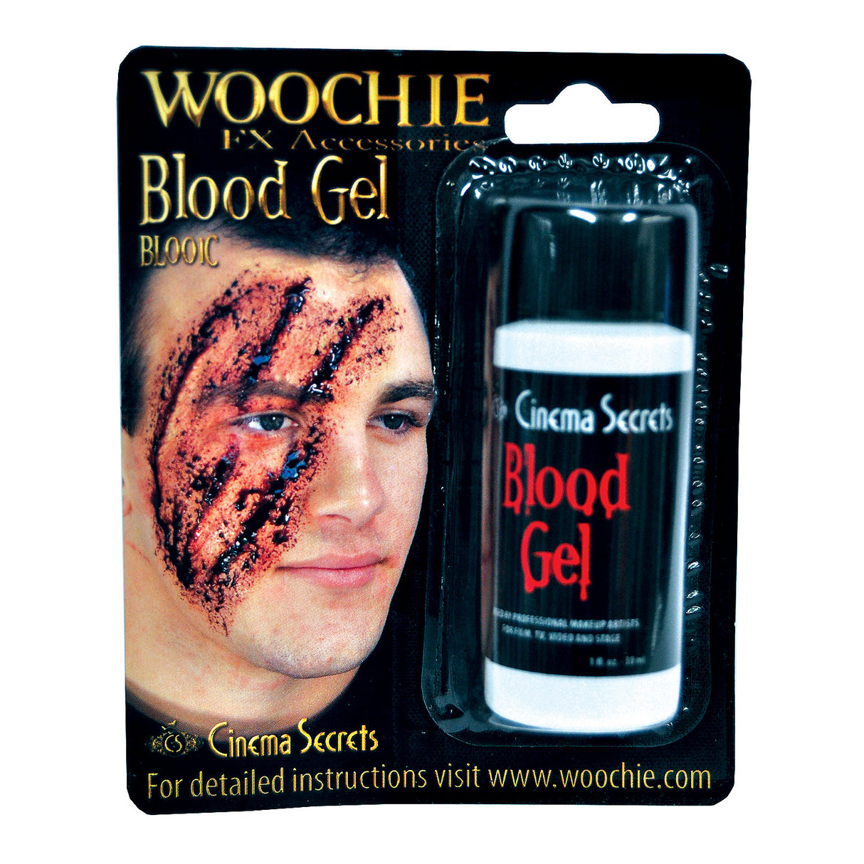 Premium Woochie Blood Gel for Special Effects Makeup and Costume Creations