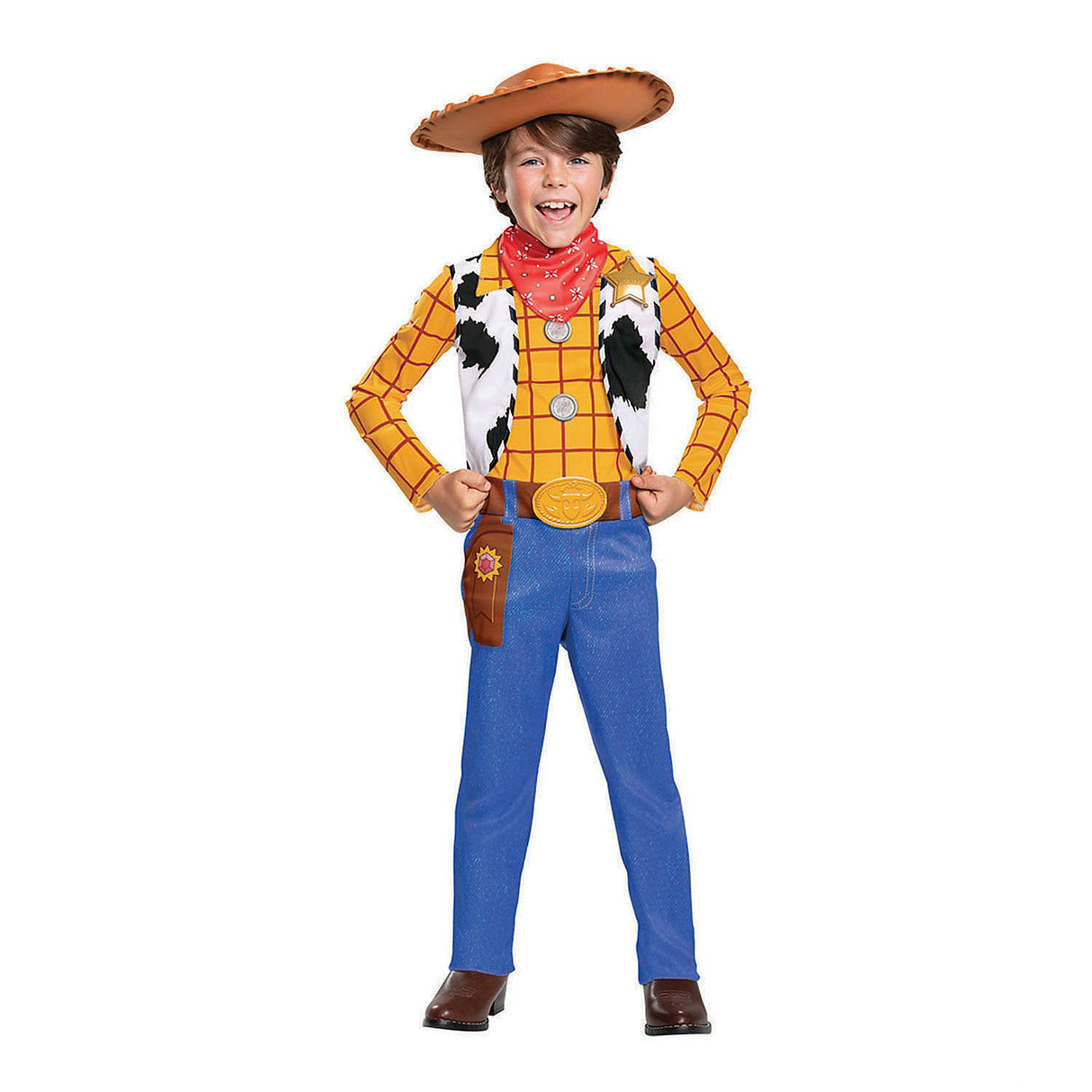 Woody Classic Costume for Kids Halloween Parties Dress Up and Themed Events