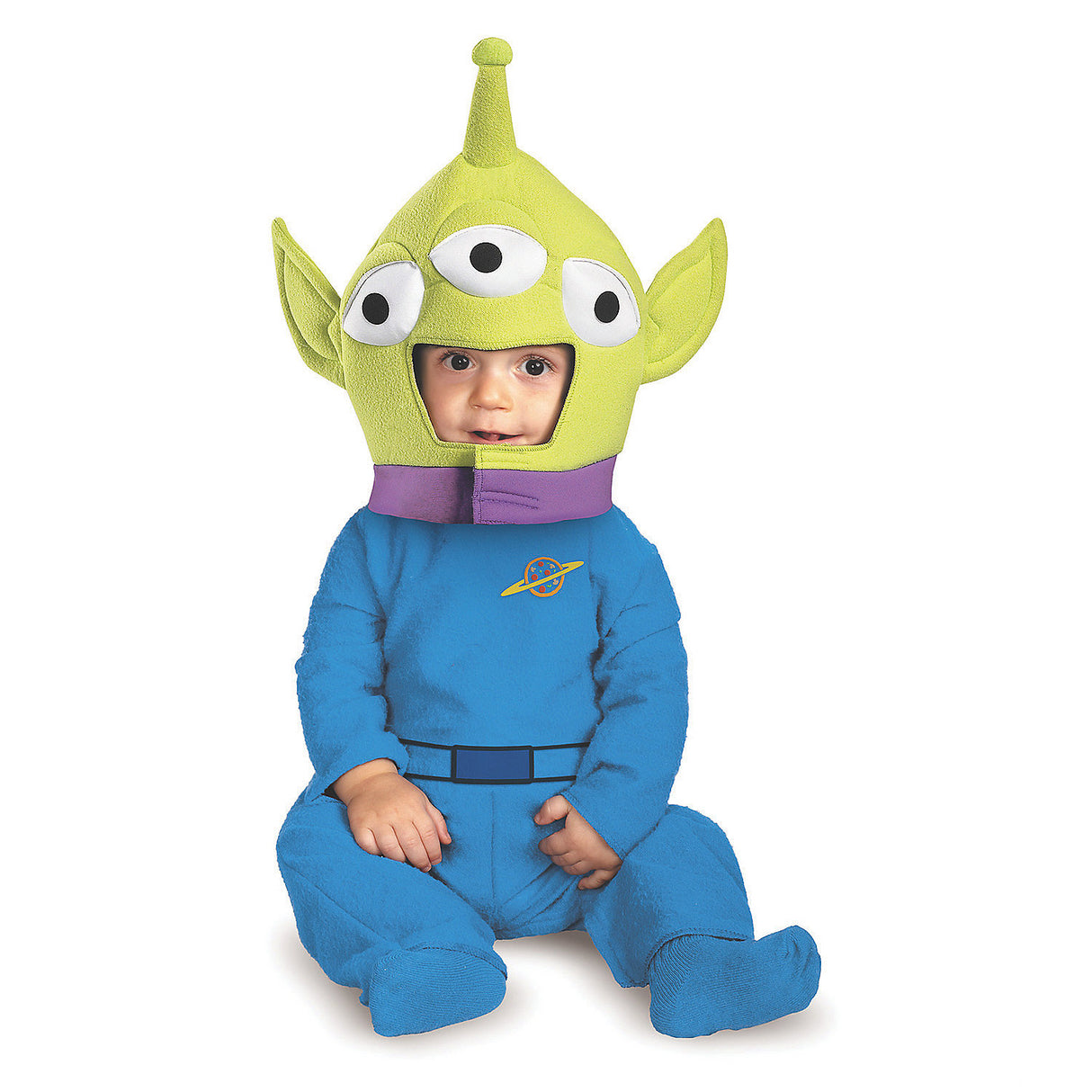 Adorable Alien Classic Infant Costume for Halloween Family Themes and Fun Dress-Up Adventures