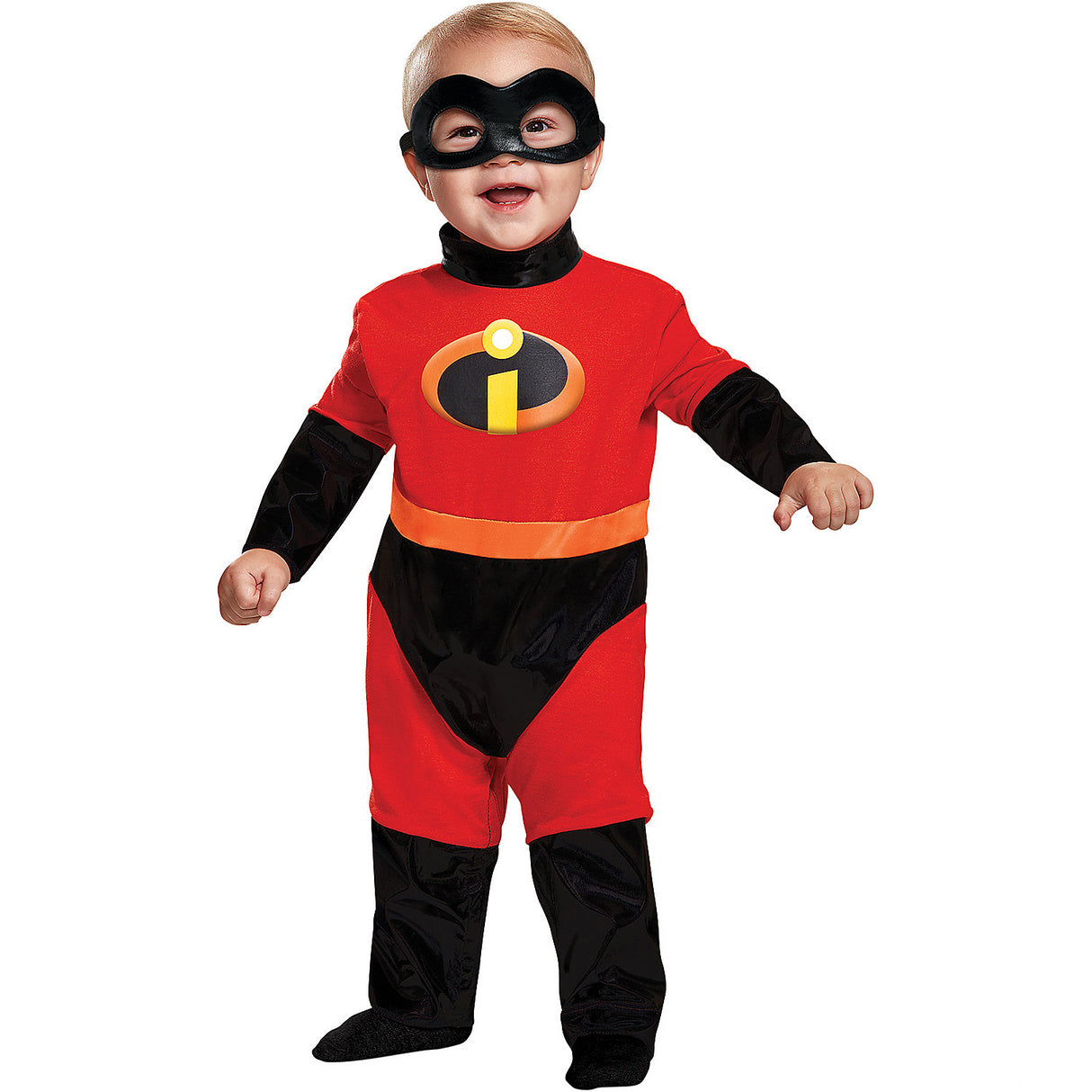 Incredibles Toddler Classic Costume for Halloween Dress Up and Family Theme Parties