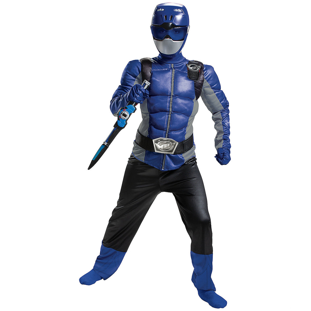 Blue Beast Costume for Kids Halloween Superhero Parties and Dress-Up Fun