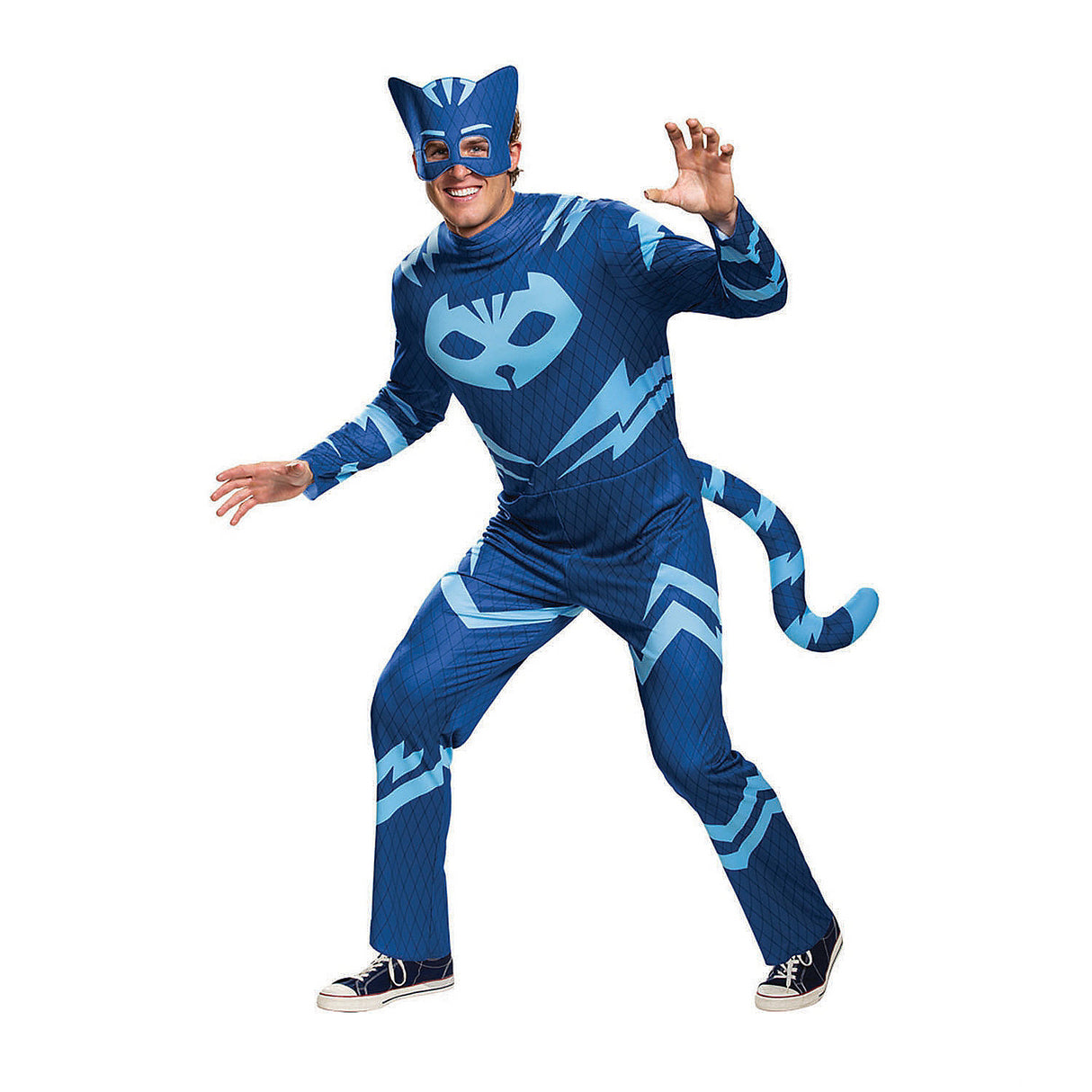 Catboy Classic Adult Costume for Halloween Theme Parties and Superhero Events