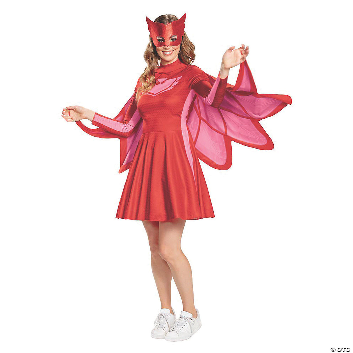 Owlette Classic Adult Costume for Halloween Theme Parties and Superhero Celebrations