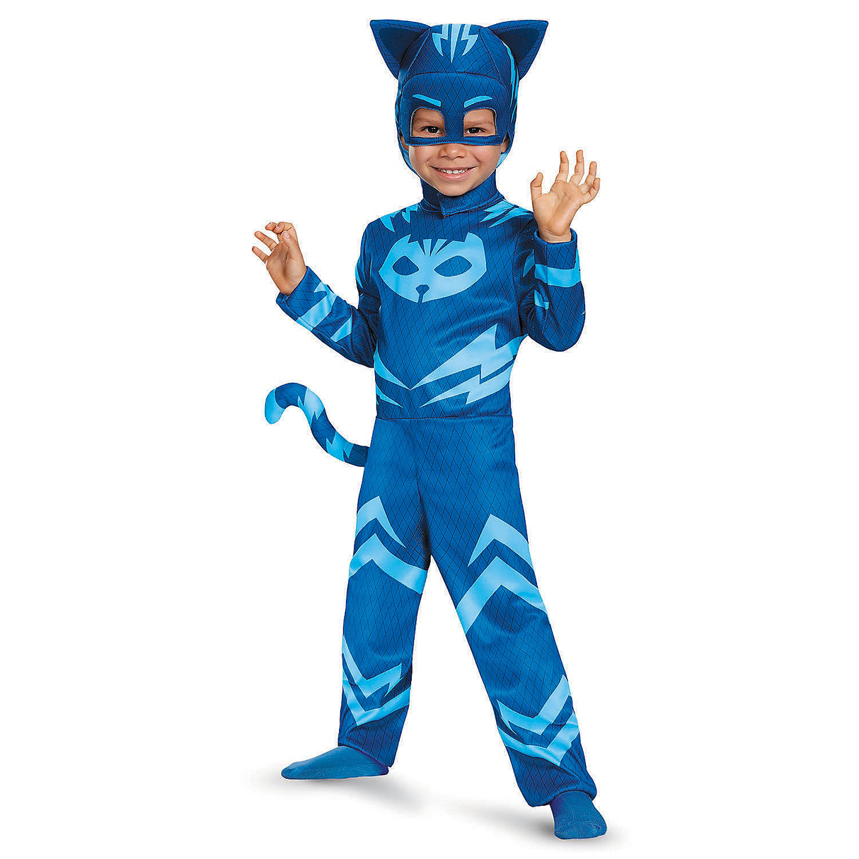 Adorable PJ Masks Classic Catboy Costume for Halloween Parties and Playtime Adventures