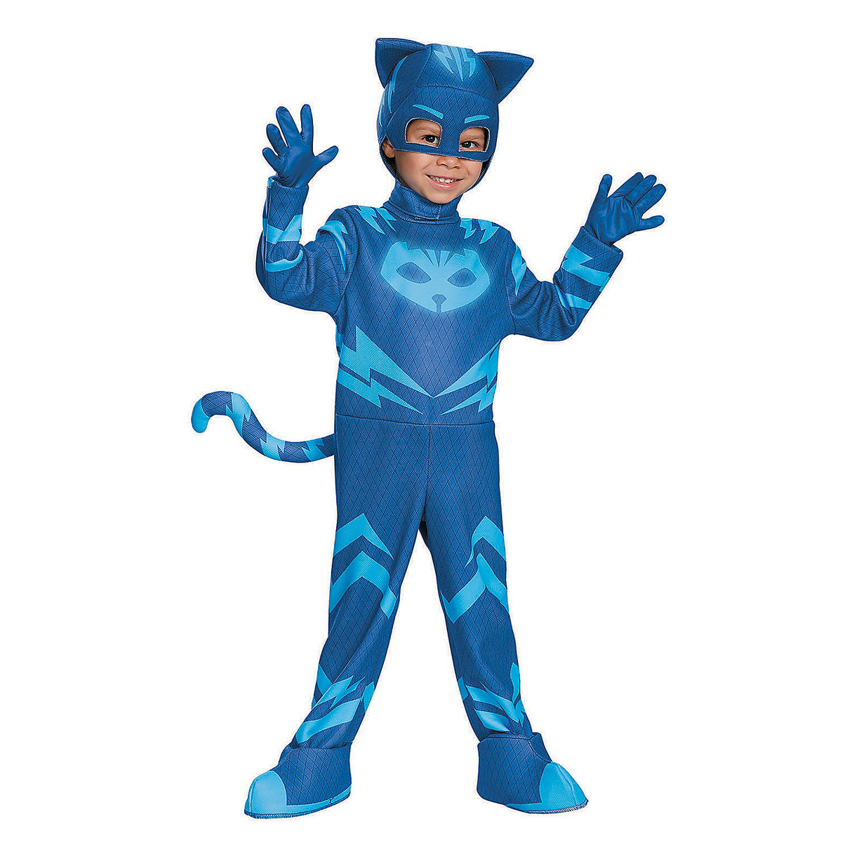 Boys Catboy PJ Masks Costume for Halloween Parties and Superhero Birthday Celebrations