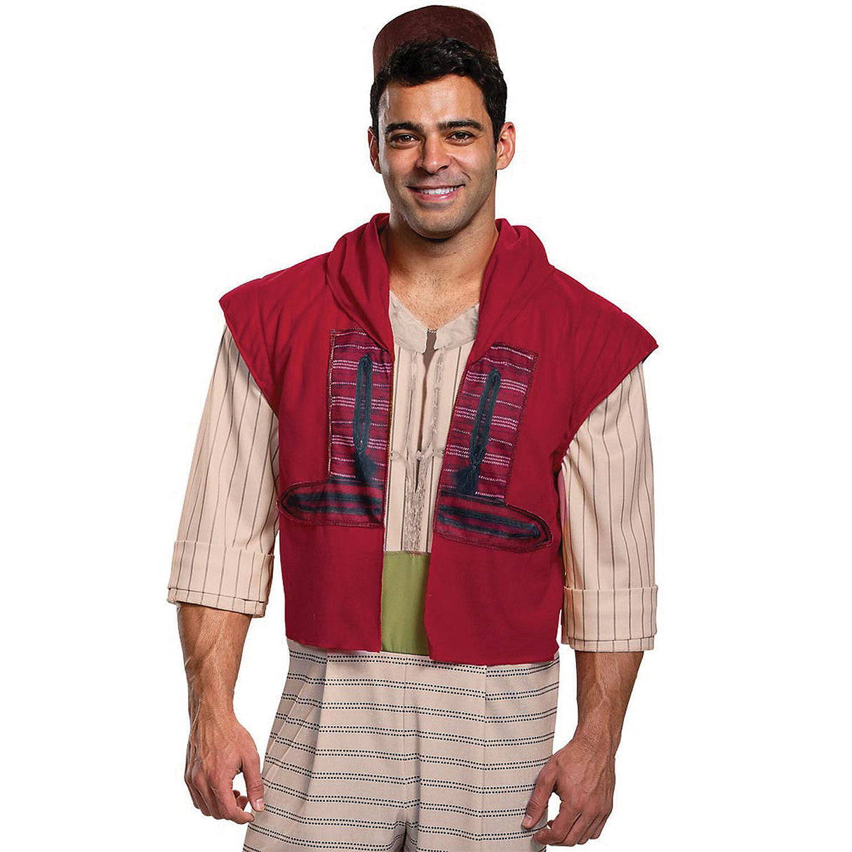 Aladdin Deluxe Adult Costume for Halloween Parties Movie Events and Themed Celebrations
