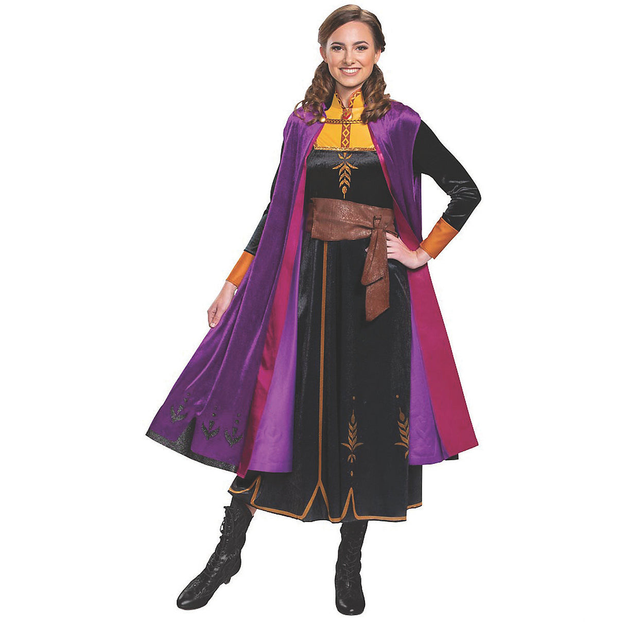 Deluxe Anna Costume for Halloween Theme Parties and Cosplay Events