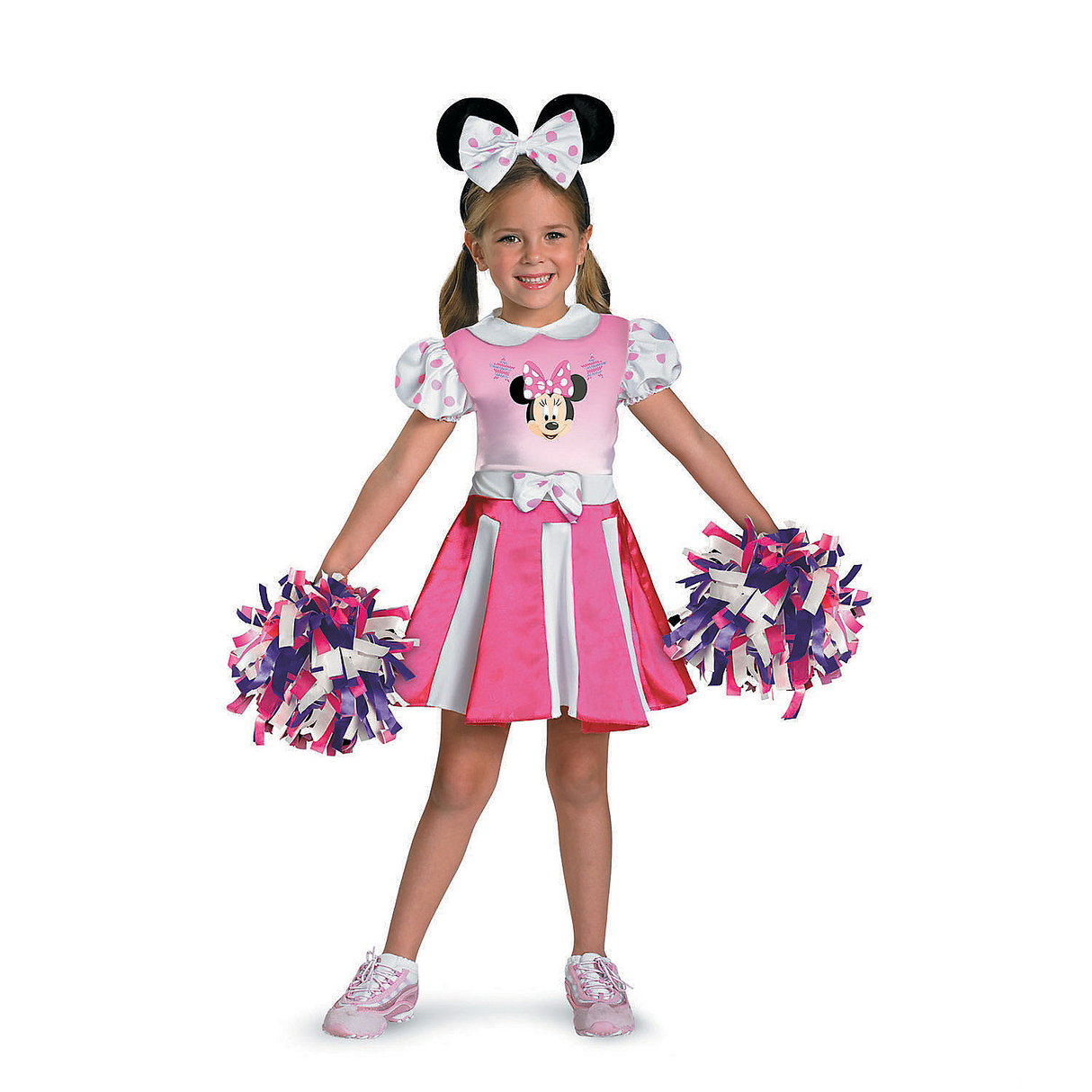 Girl's Minnie Cheerleader Costume