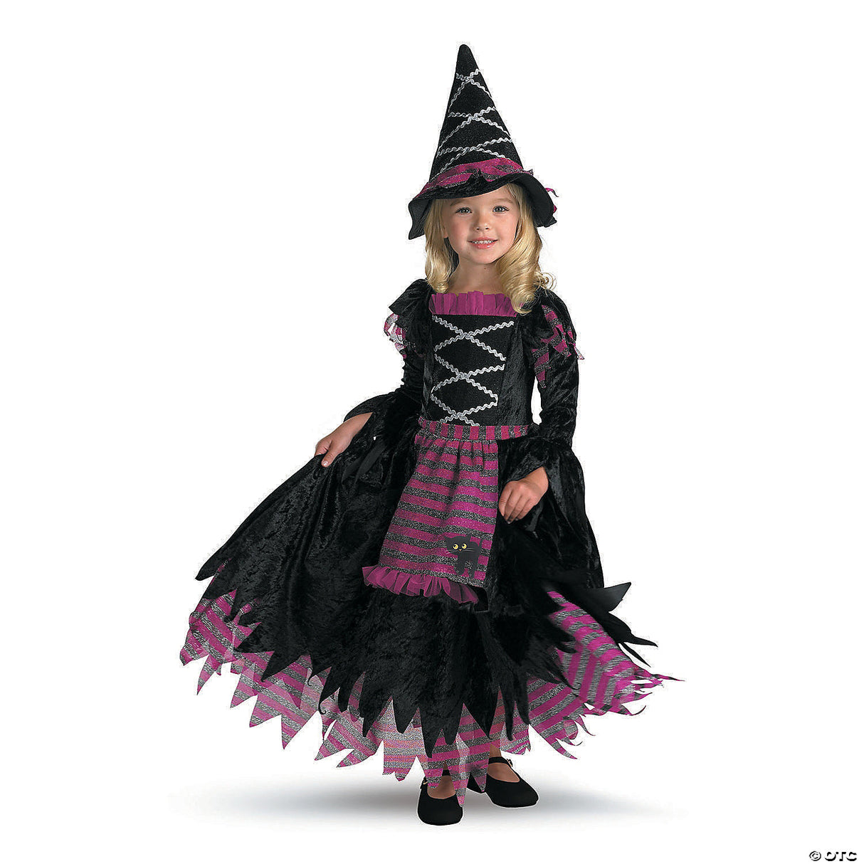 Delightful Girl's Fairytale Witch Costume for Halloween Parties Playdates and Magical Adventures
