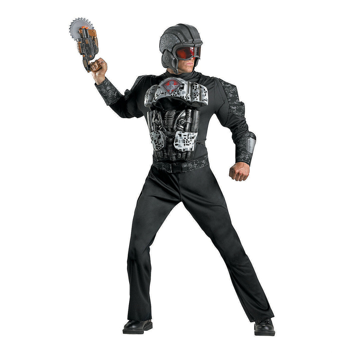 Action Packed Men's Chief Commando Costume for Halloween Parties Role Play and Everyday Adventures