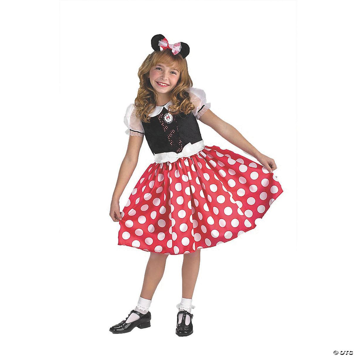 Adorable Girl's Minnie Mouse Costume for Halloween Parties Dress Up and Themed Events