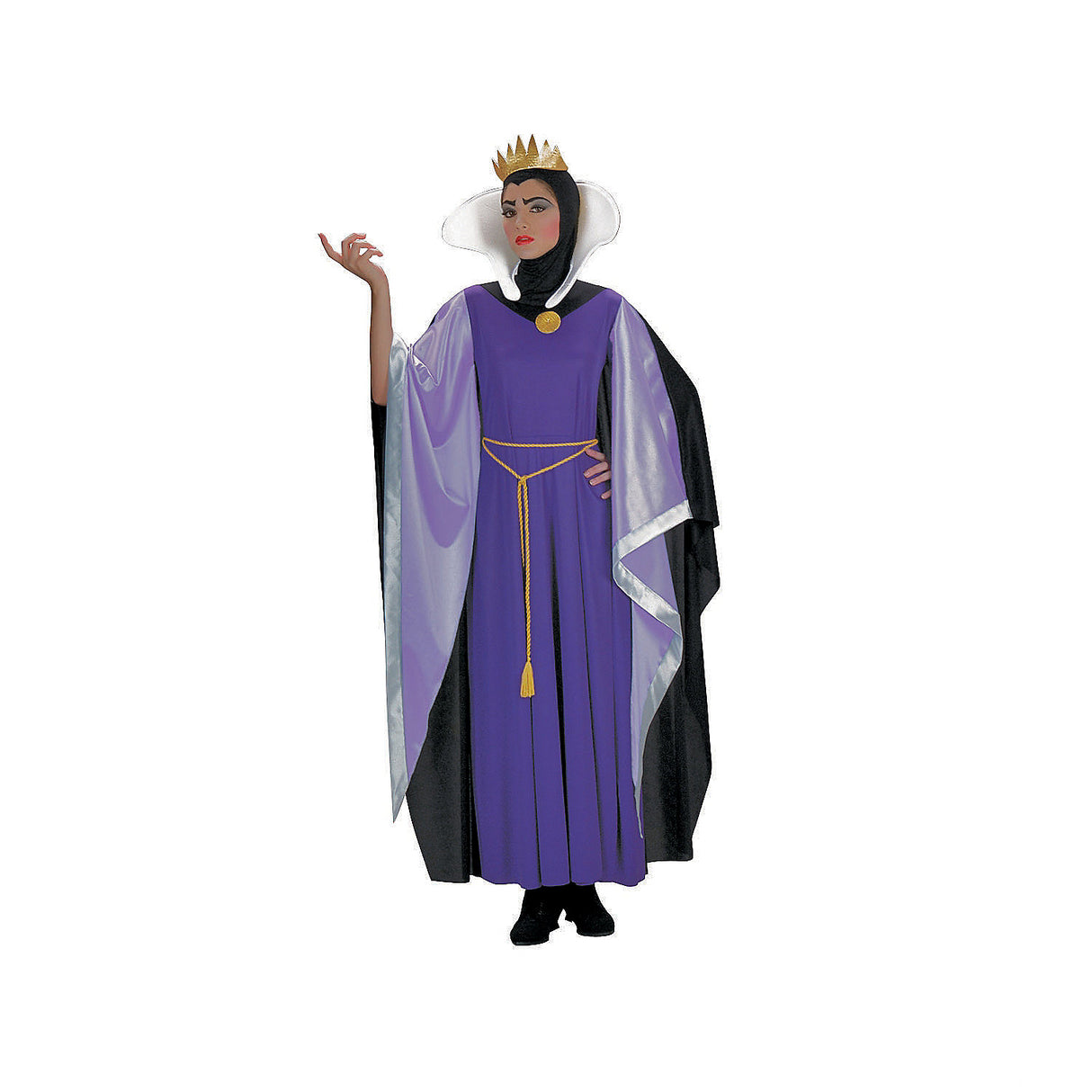 Elegant Evil Queen Costume for Halloween Parties Cosplay Events and Themed Celebrations