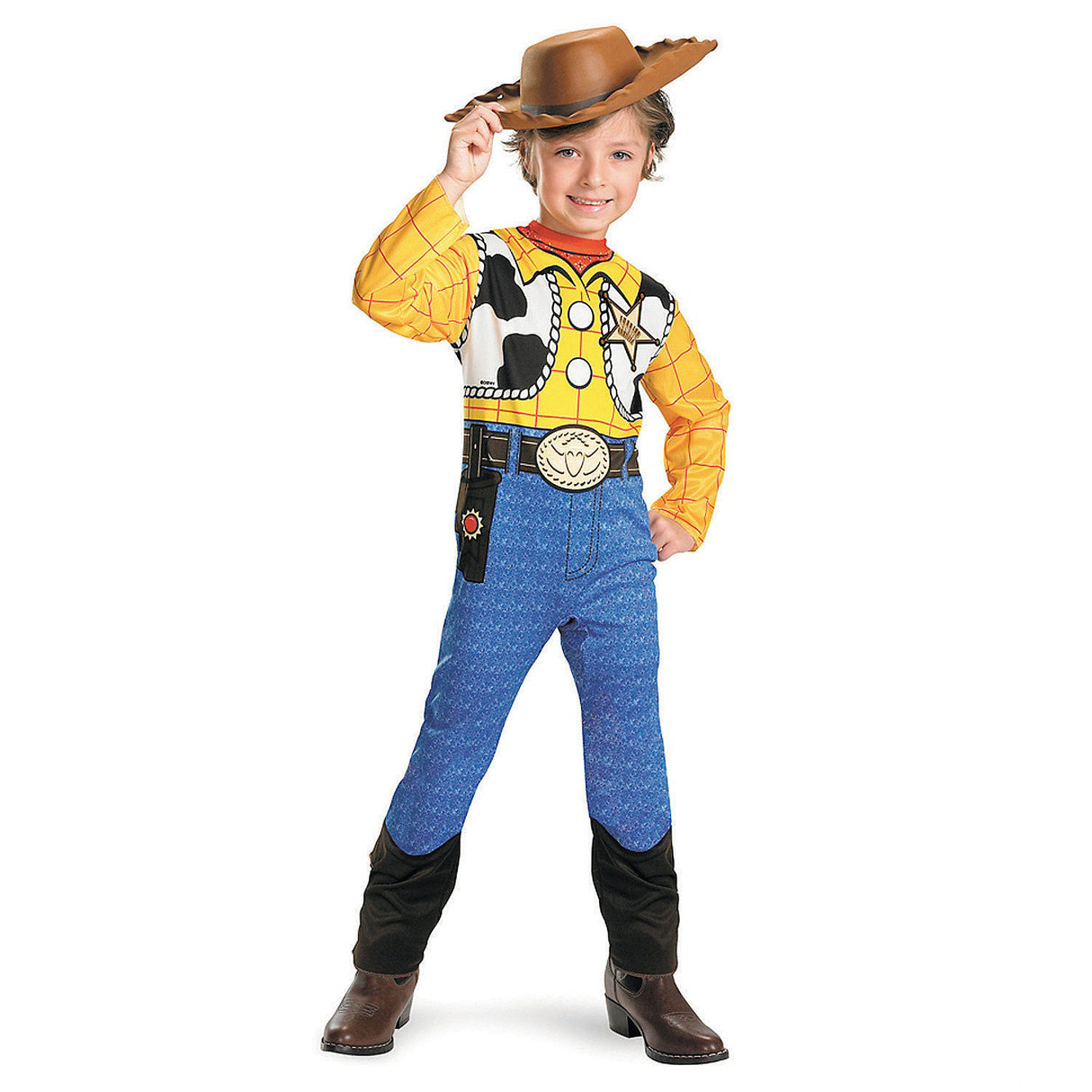 Boy's Woody Costume for Halloween Parties Dress Up and Fun Role Play Adventures