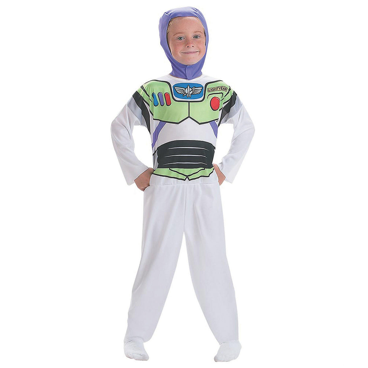 Buzz Lightyear Child Costume for Halloween Parties Superhero Dress Up and Toy Story Adventures